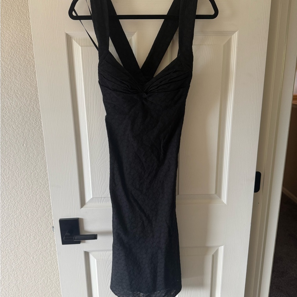 Elegant Black Calvin Klein Dress